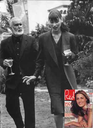 Sean Connery lookalike for Red Magazine in London